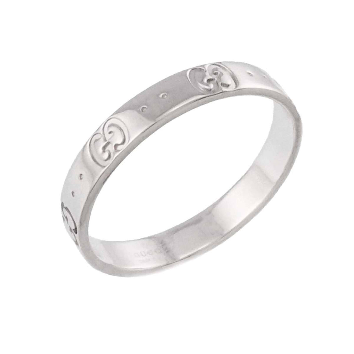 Gucci White Gold (18K) Band Ring (Pre-Owned)