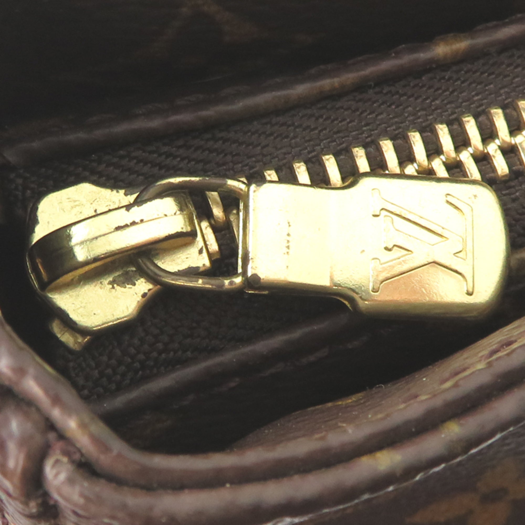 Louis Vuitton Brown Monogram Shoulder Bag (Pre-Owned)