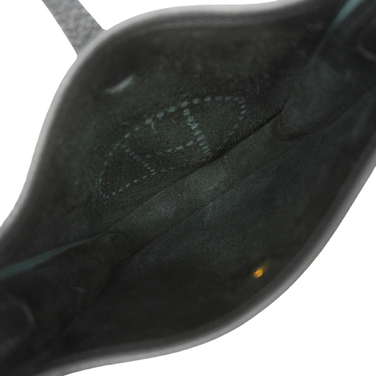 Hermes Black Taurillon Clemence Leather Shoulder Bag (Pre-Owned)