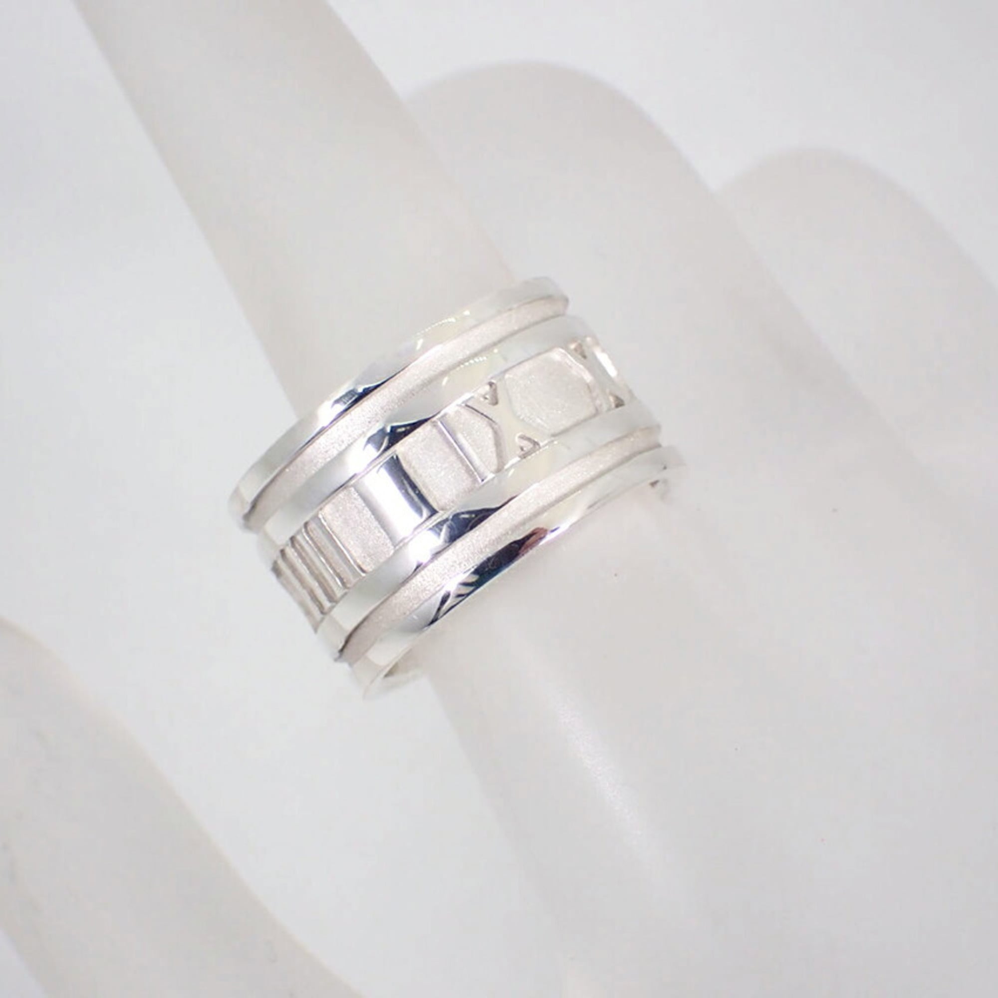 Tiffany Sterling Silver 925 Band Ring (Pre-Owned)