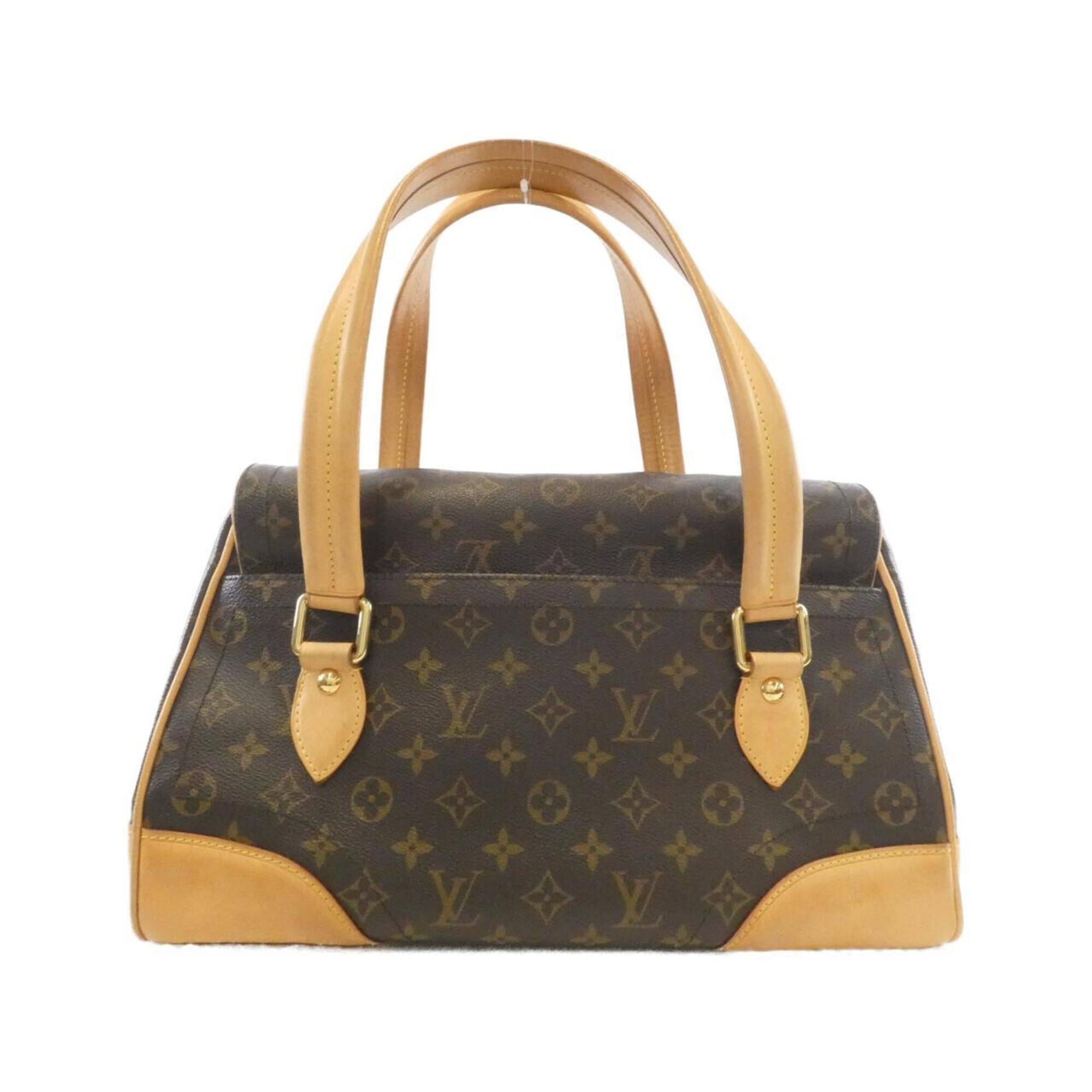 Louis Vuitton Brown Coated Canvas Shoulder Bag (Pre-Owned)
