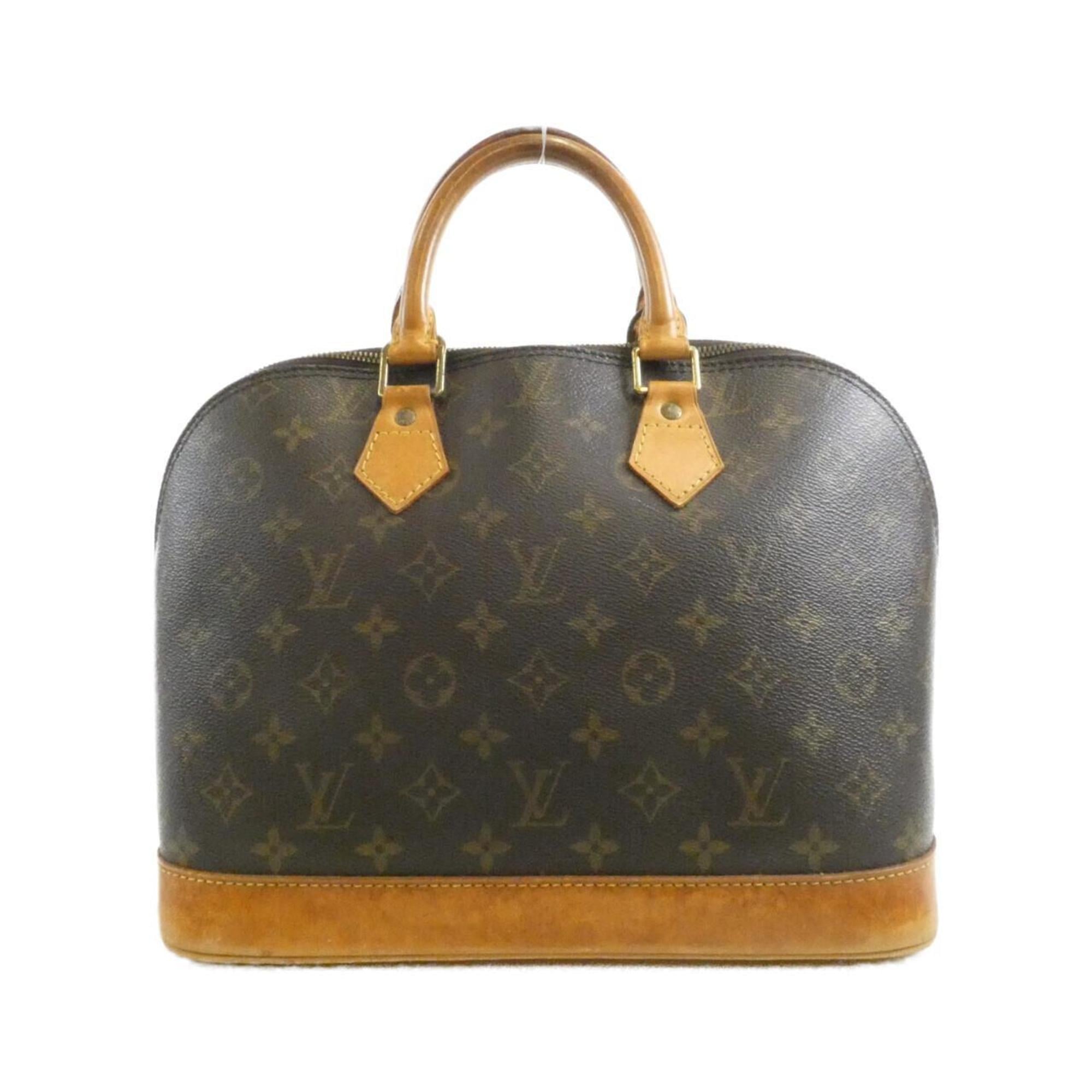 Louis Vuitton Brown Coated Canvas Handbag (Pre-Owned)