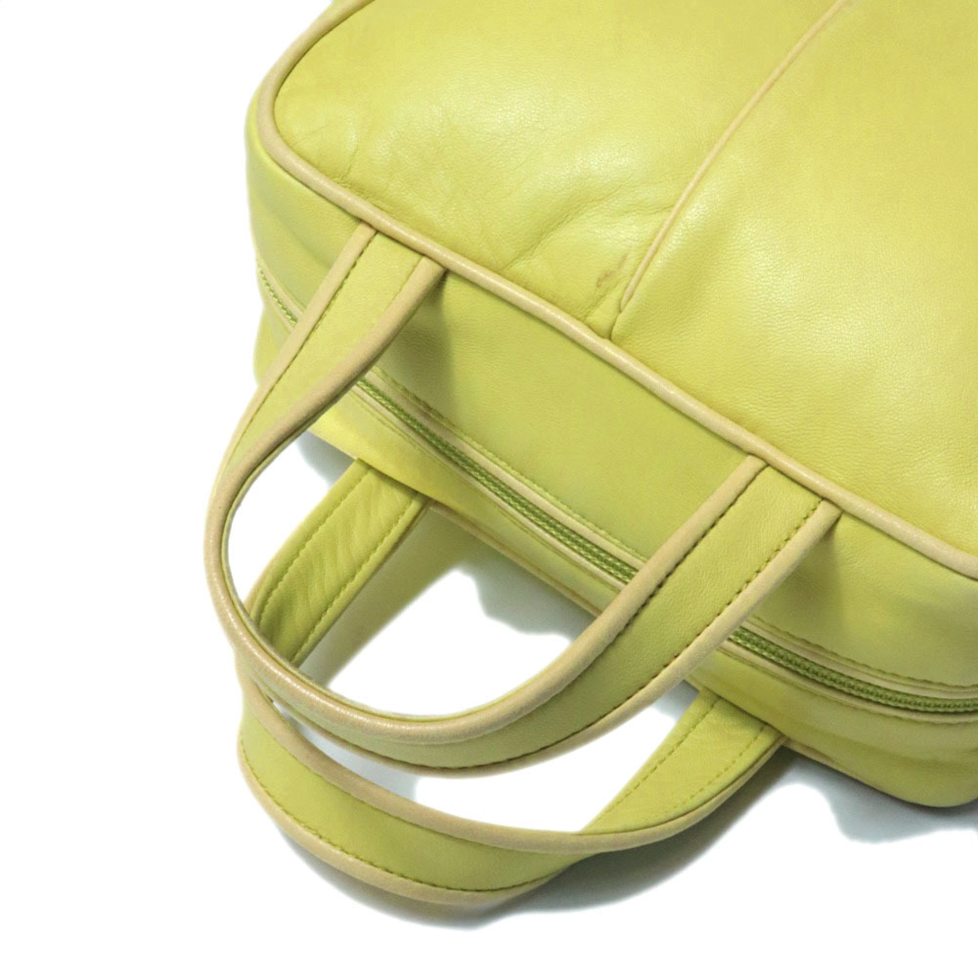 Loewe Green Leather Handbag (Pre-Owned)