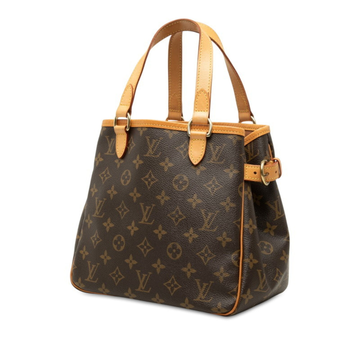 Louis Vuitton Brown Monogram Pvc Leather Handbag Tote Bag (Pre-Owned)
