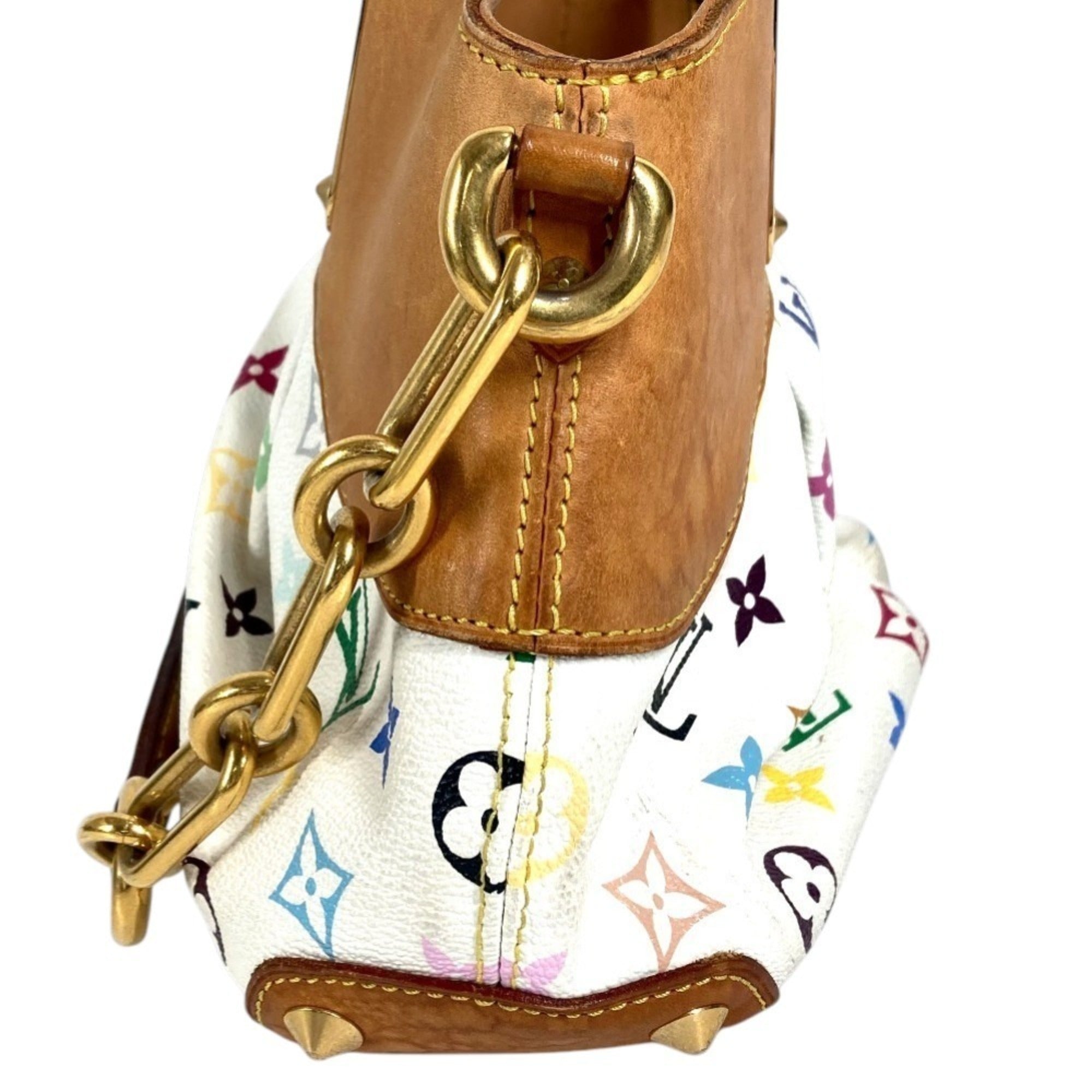 Louis Vuitton Monogram Multi-Color White Monogram Multicolore Handbag Shoulder Bag (Pre-Owned)