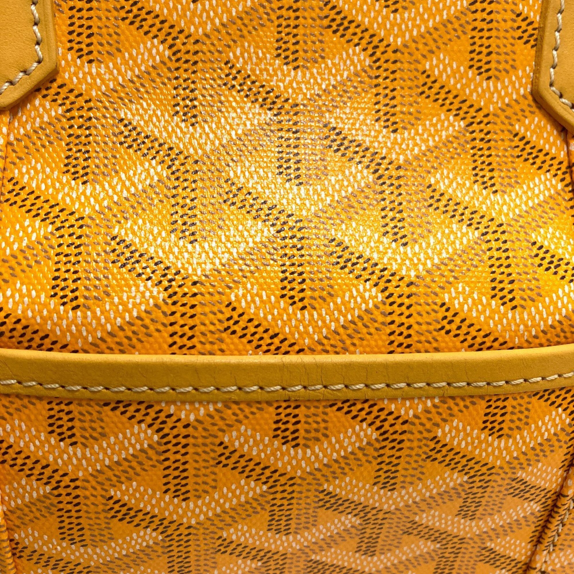 Goyard Yellow Pvc Boston Bag (Pre-Owned)