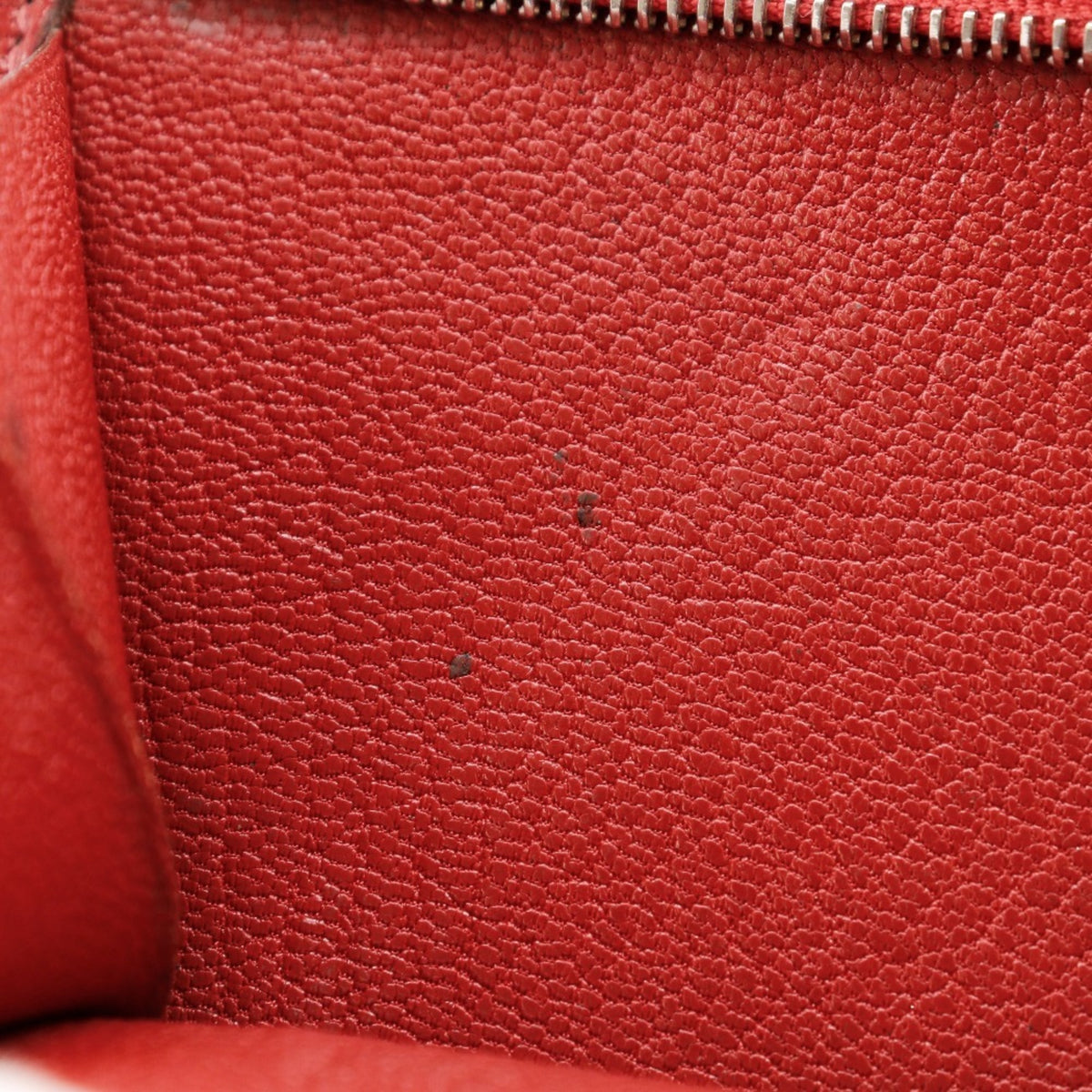 Hermes Red Color Wallet (Bi-Fold) (Pre-Owned)
