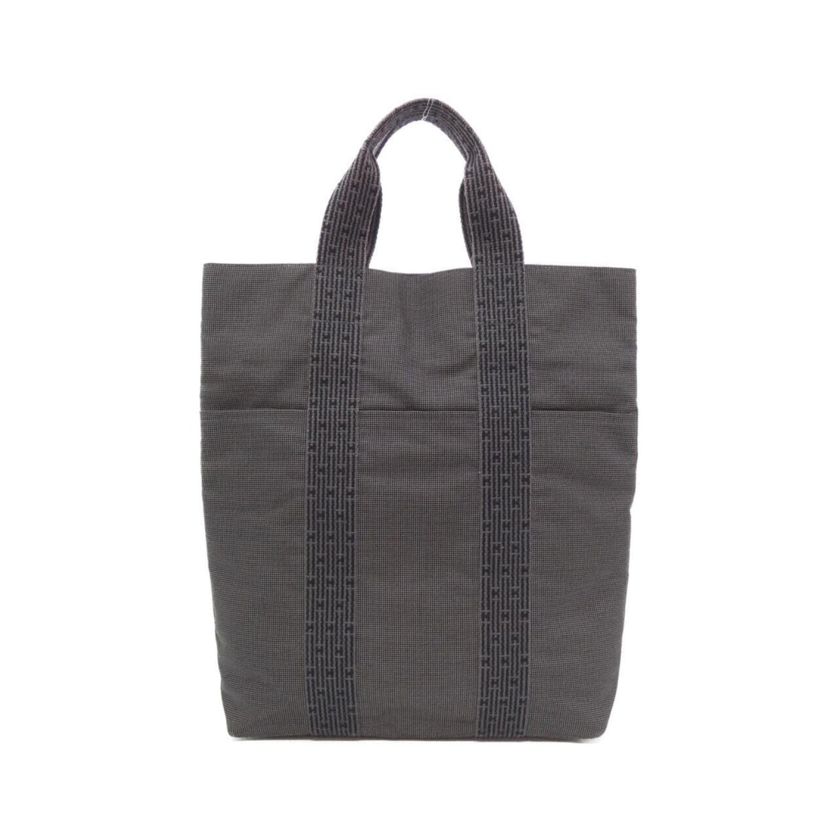 Hermes Black Canvas Handbag (Pre-Owned)