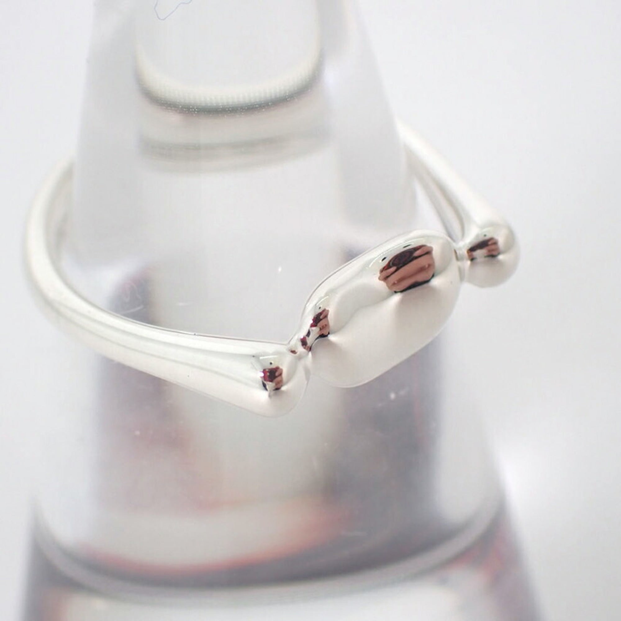 Tiffany Sterling Silver 925 Band Ring (Pre-Owned)