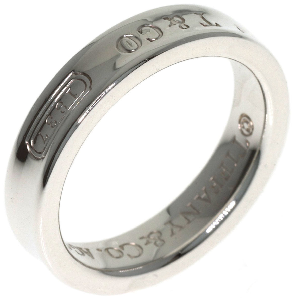 Tiffany Silver Band Ring (Pre-Owned)