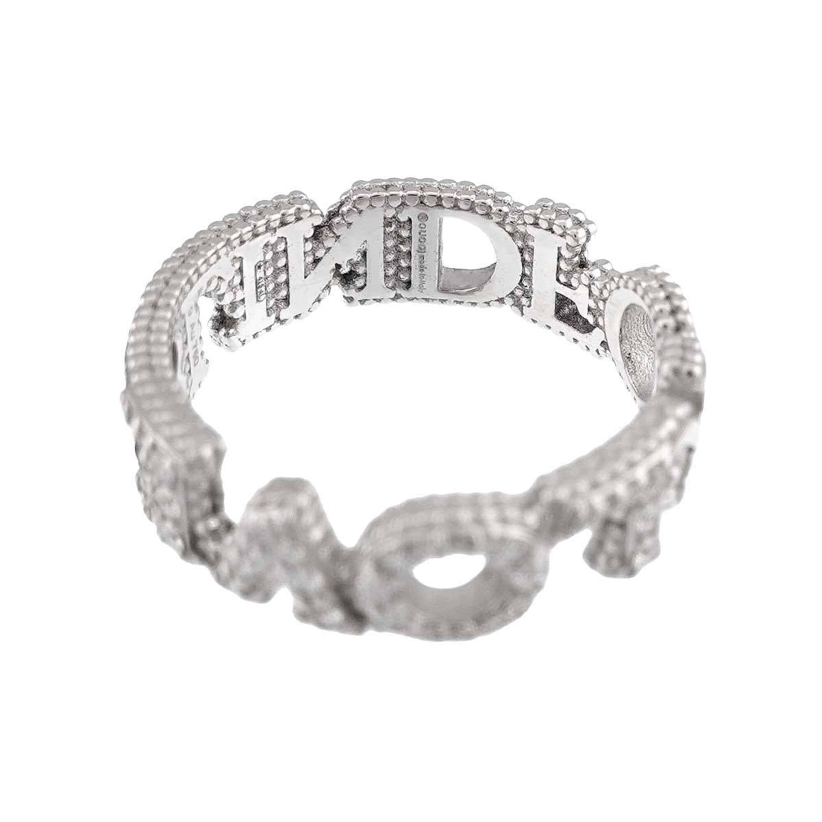 Gucci White Gold (18K) Band Ring (Pre-Owned)