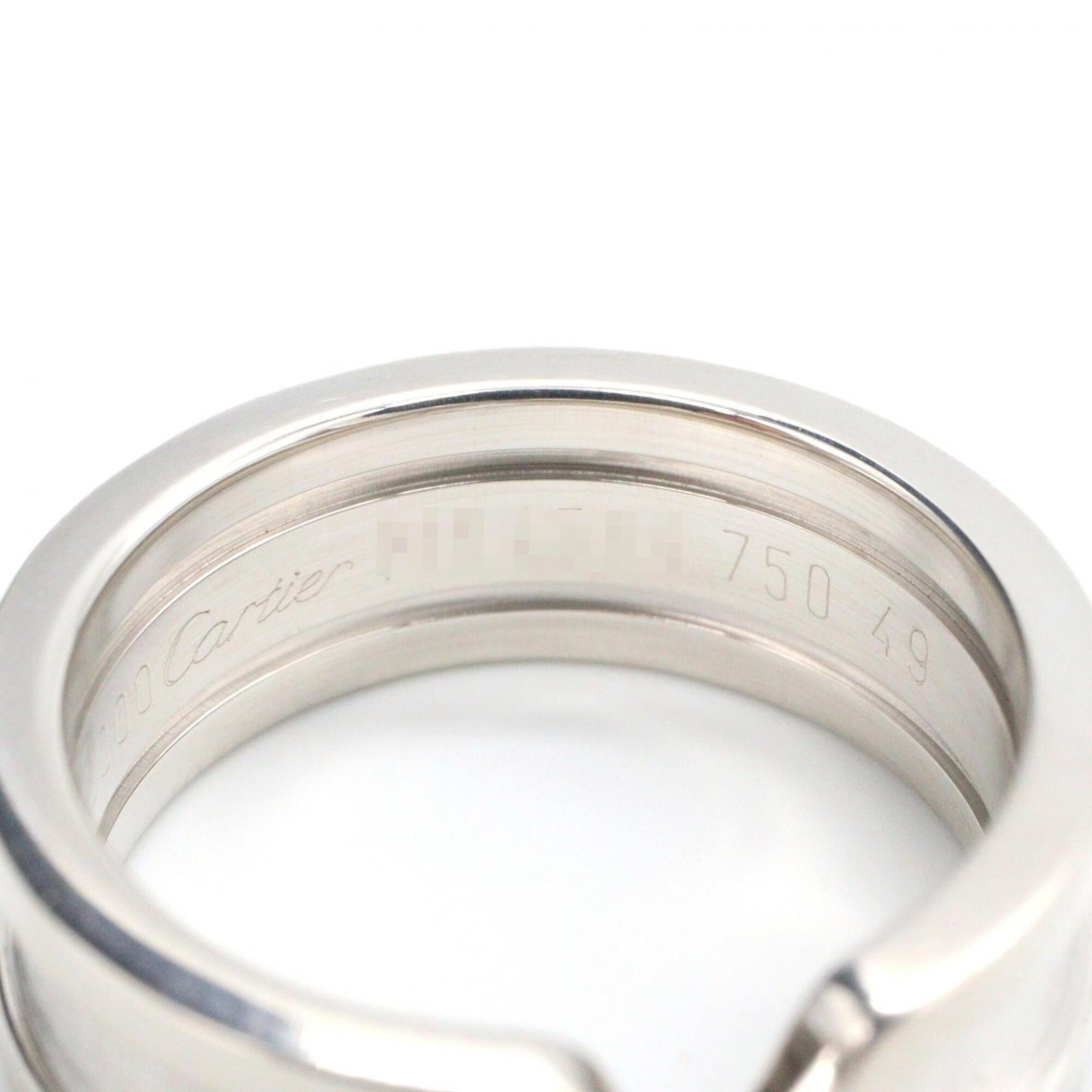 Cartier White Gold White Gold (18K) Band Ring (Pre-Owned)