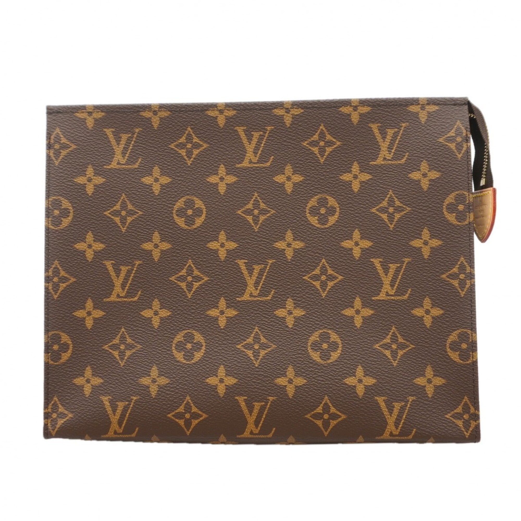 Louis Vuitton Brown Pouch (Pre-Owned)
