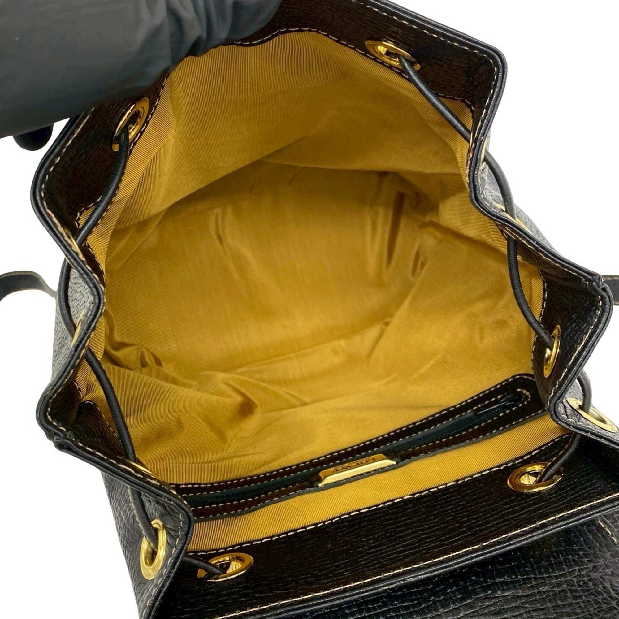 Loewe Black Leather Backpack (Pre-Owned)