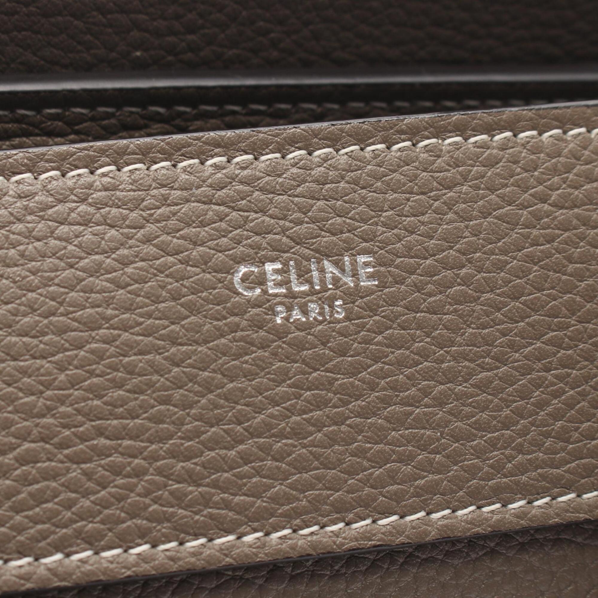 Celine Beige Leather Handbag (Pre-Owned)