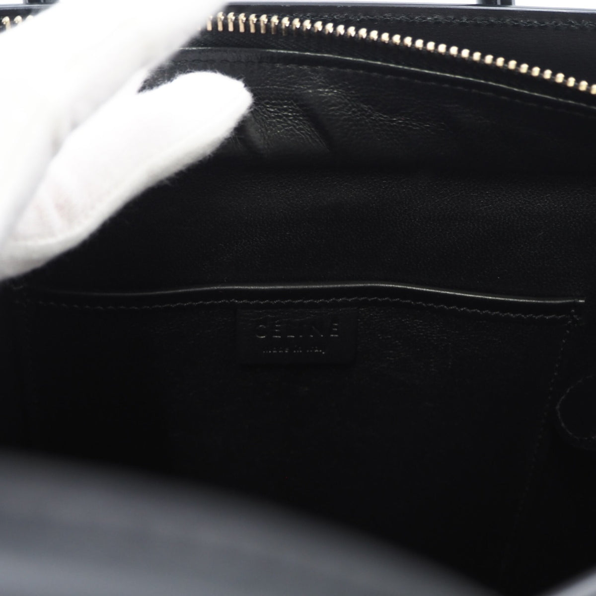Celine Black Multi-Color Leather Handbag (Pre-Owned)
