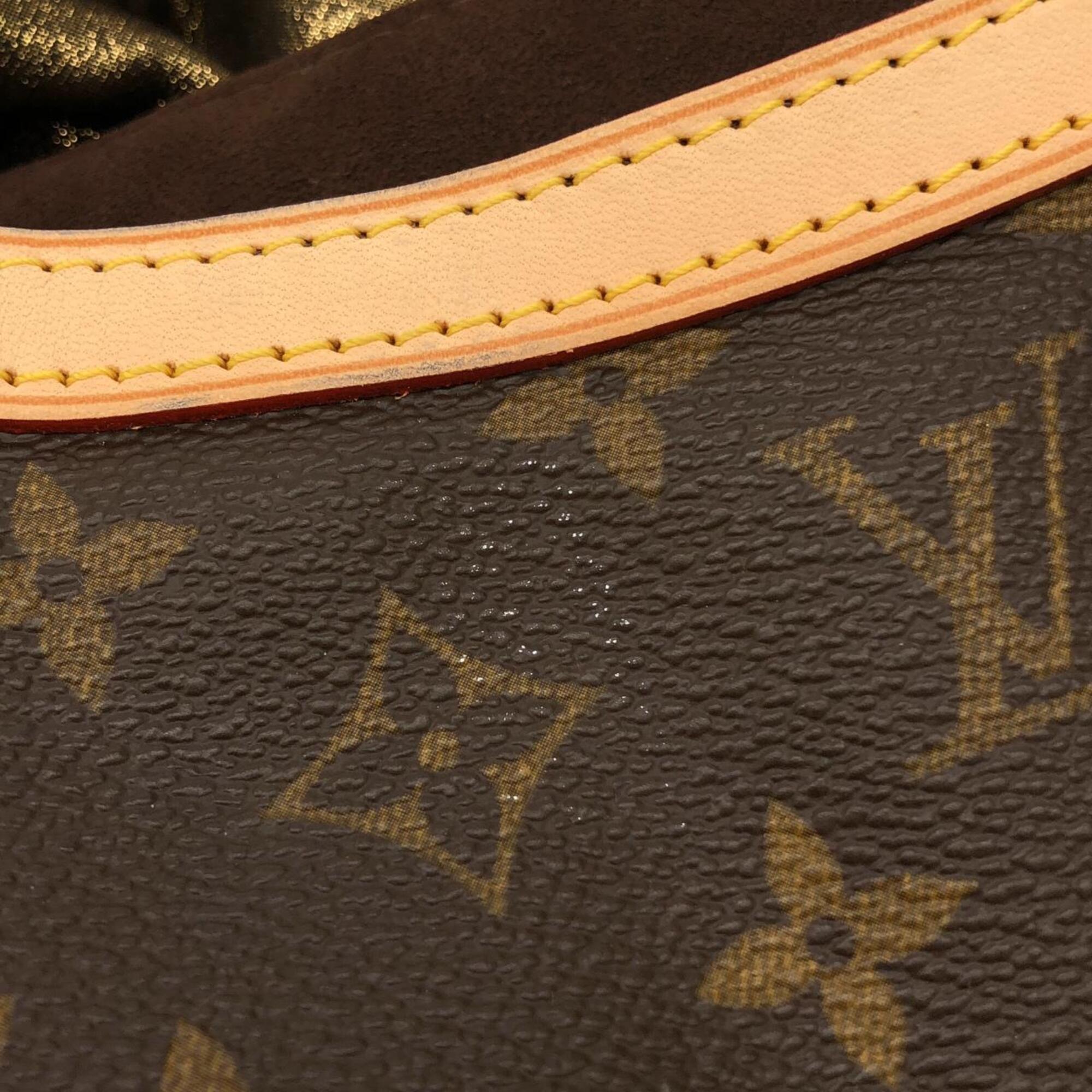 Louis Vuitton Brown Coated Canvas Handbag (Pre-Owned)