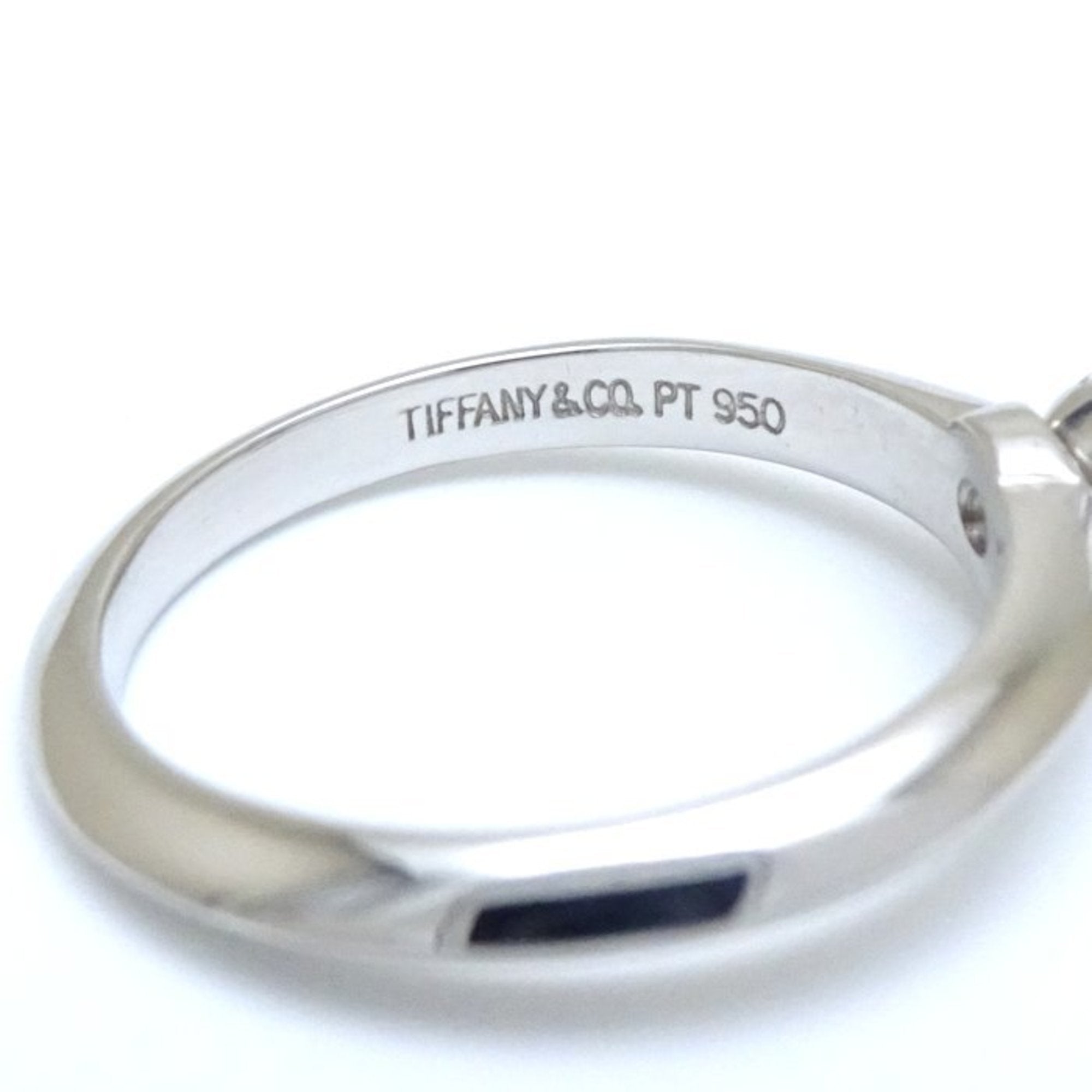Tiffany Platinum 950 Band Ring (Pre-Owned)