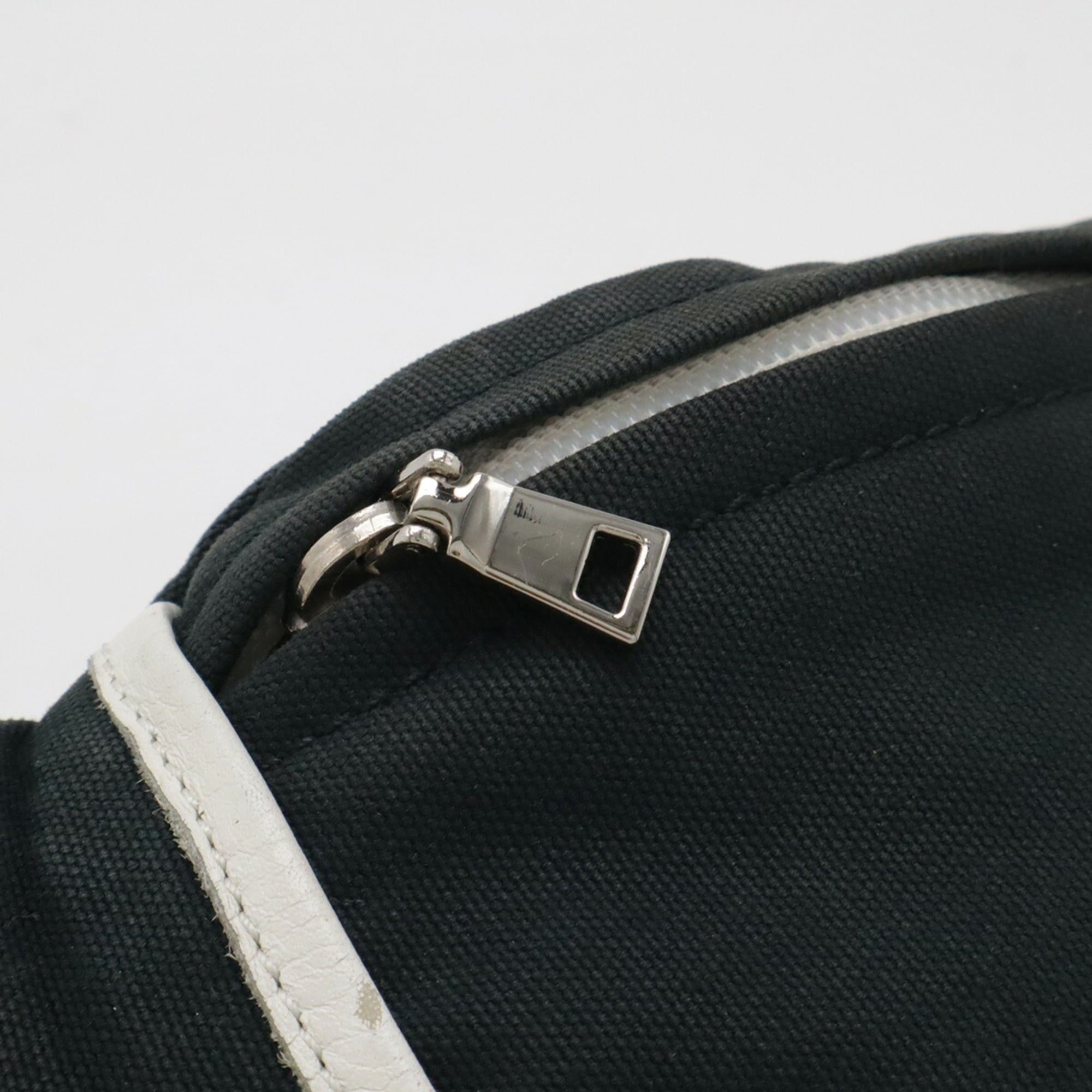 Chanel Sport Navy White Canvas Fanny Pack (Pre-Owned)