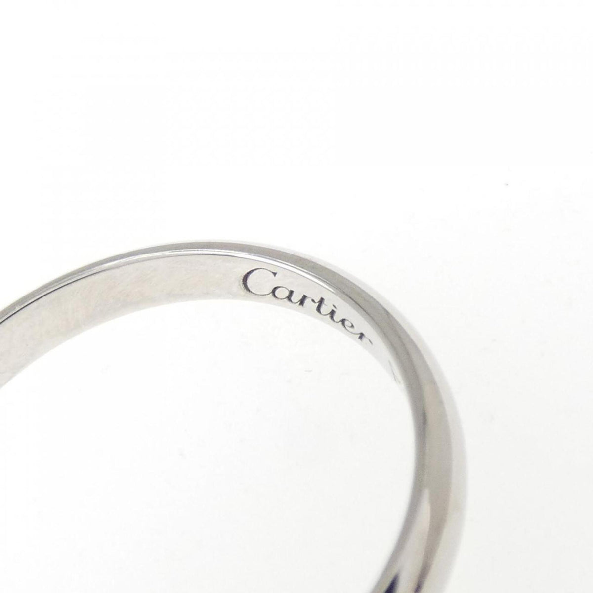 Cartier Platinum 950 Band Ring (Pre-Owned)