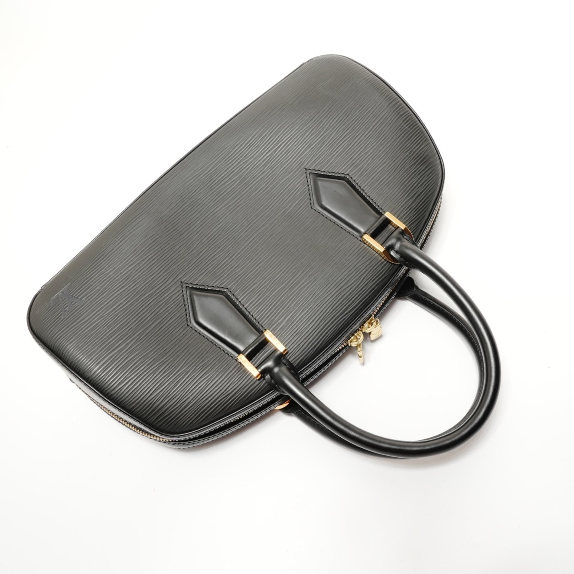 Louis Vuitton Epi Black Epi Leather Handbag (Pre-Owned)