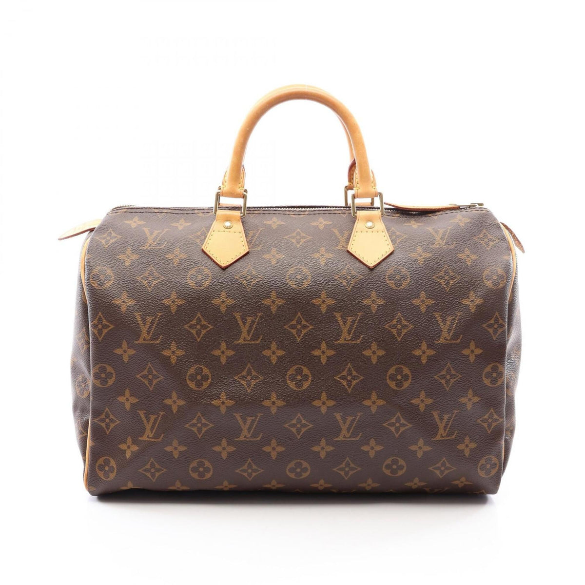 Louis Vuitton Brown Coated Canvas Pvc Leather Handbag (Pre-Owned)