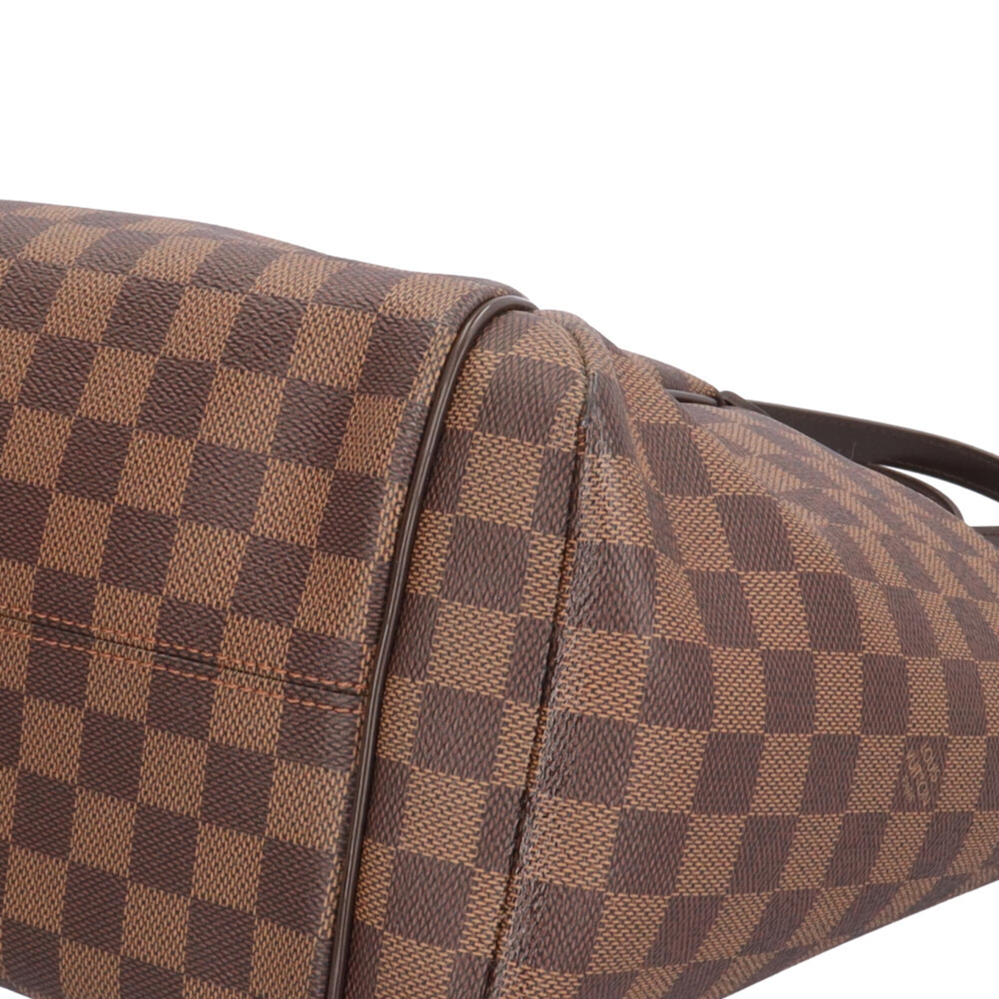 Louis Vuitton Damier Brown Damier Canvas Tote Bag (Pre-Owned)