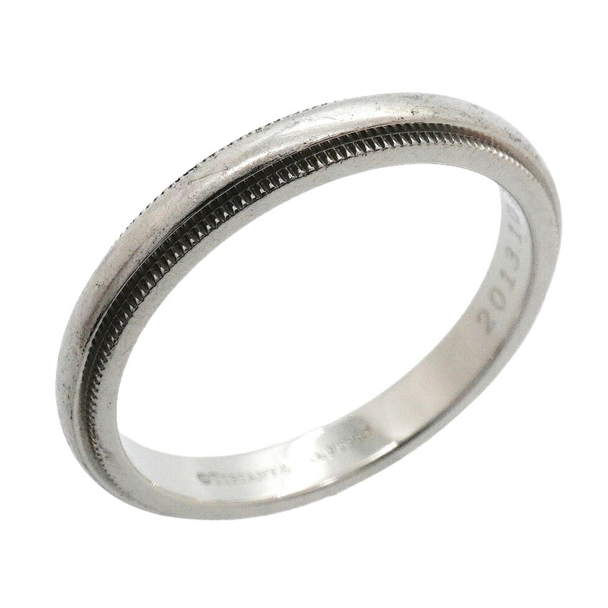 Tiffany Platinum 950 Band Ring (Pre-Owned)
