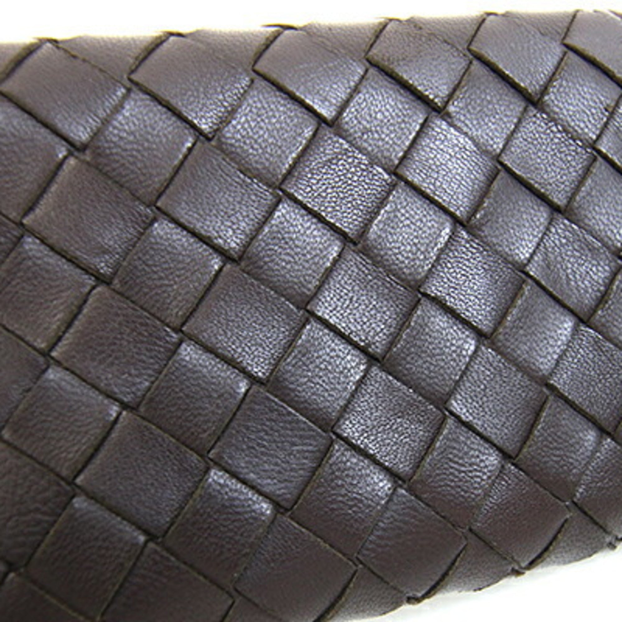 Bottega Veneta Intrecciato Dark Brown Intrecciato (Pre-Owned)