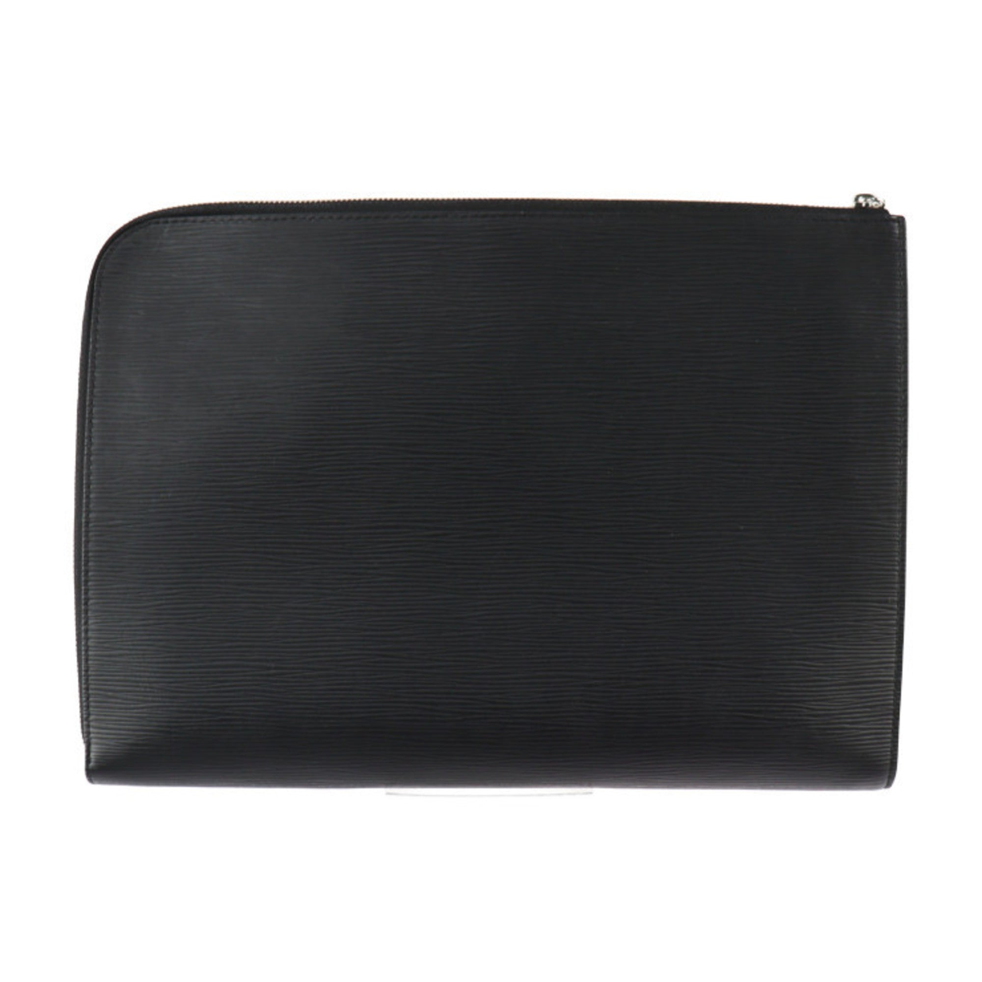 Louis Vuitton Black Yellow Epi Leather Clutch Bag Handbag Pochette Pouch (Pre-Owned)