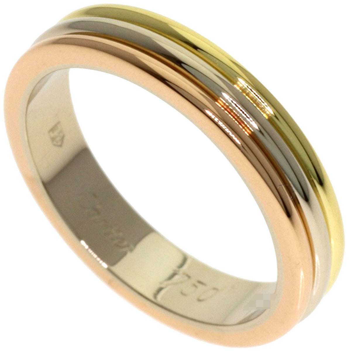 Cartier Yellow Gold (18K) Pink Gold (18K) White Gold (18K) Band Ring (Pre-Owned)