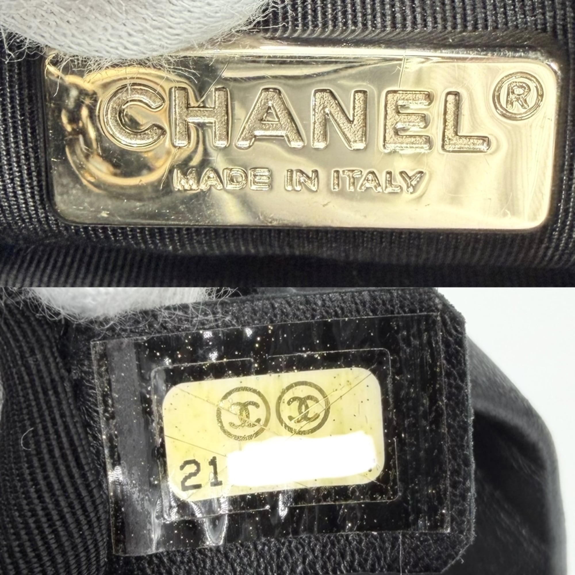 Chanel Black Leather (Pre-Owned)