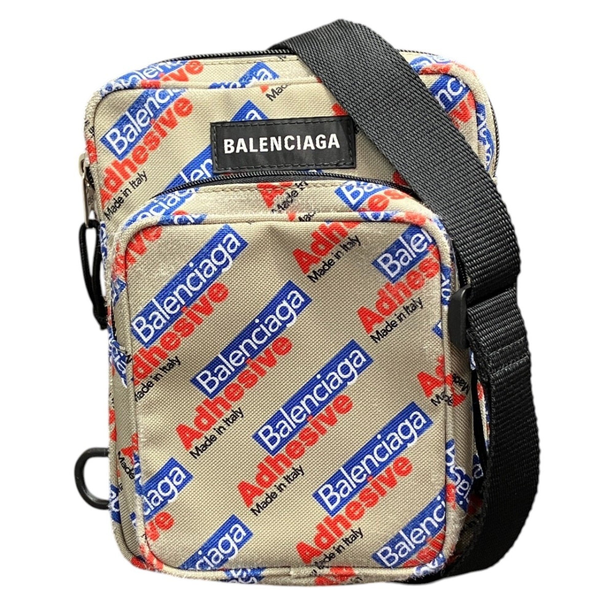 Balenciaga Cotton Canvas Shoulder Bag (Pre-Owned)