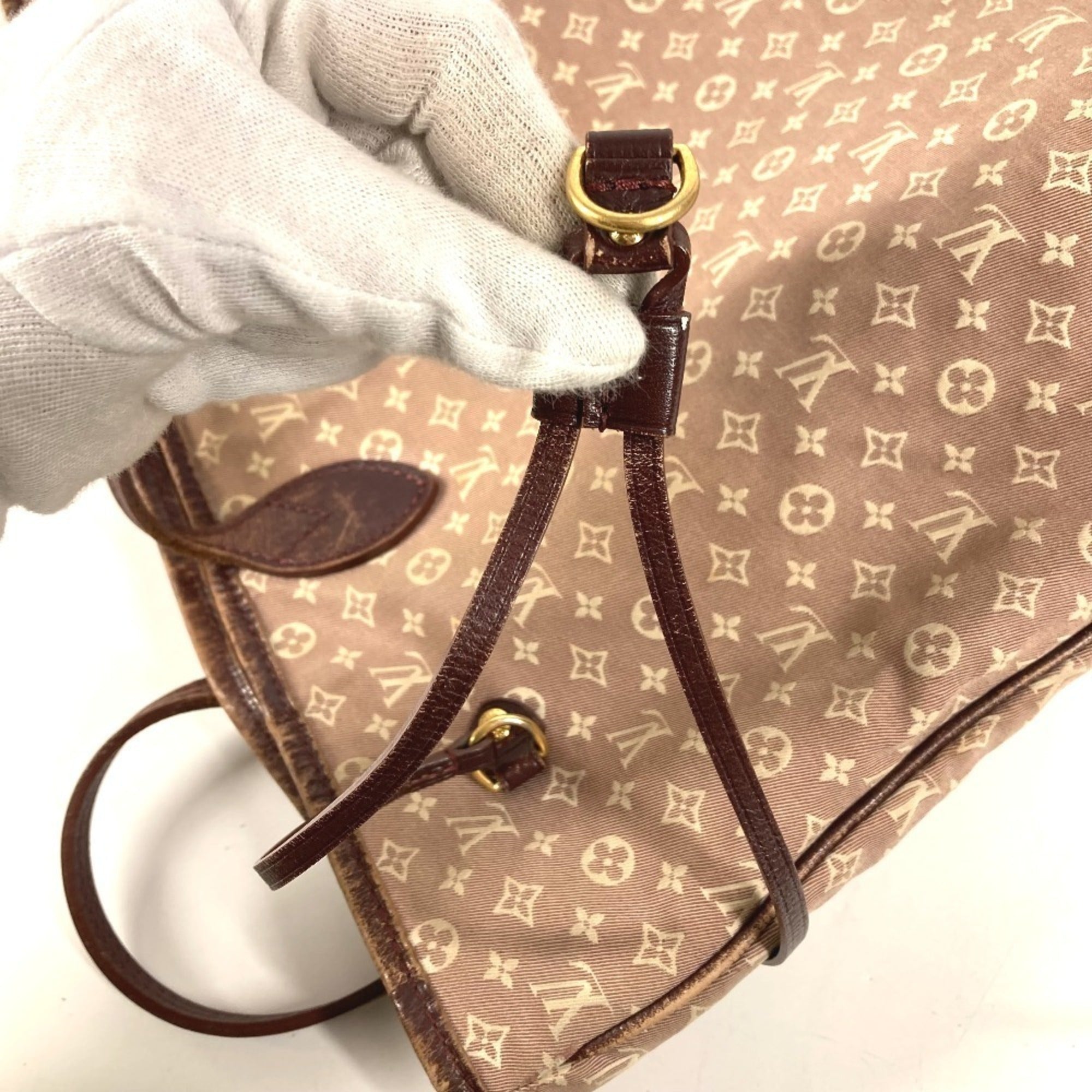 Louis Vuitton Monogram Idylle Red Color Sepia Monogram Idylle Shoulder Bag Tote Bag (Pre-Owned)