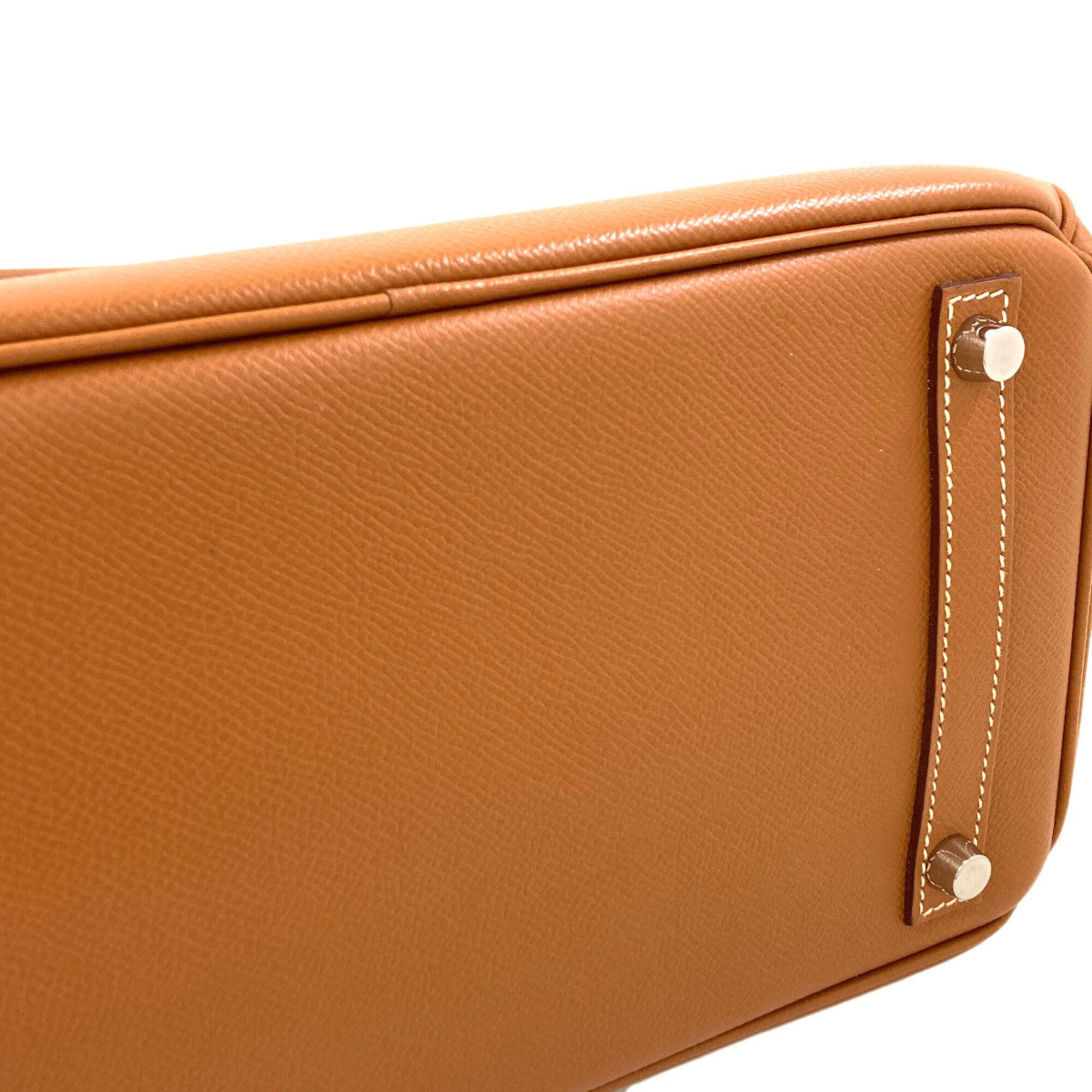 Hermes Gold Epsom Leather Handbag (Pre-Owned)