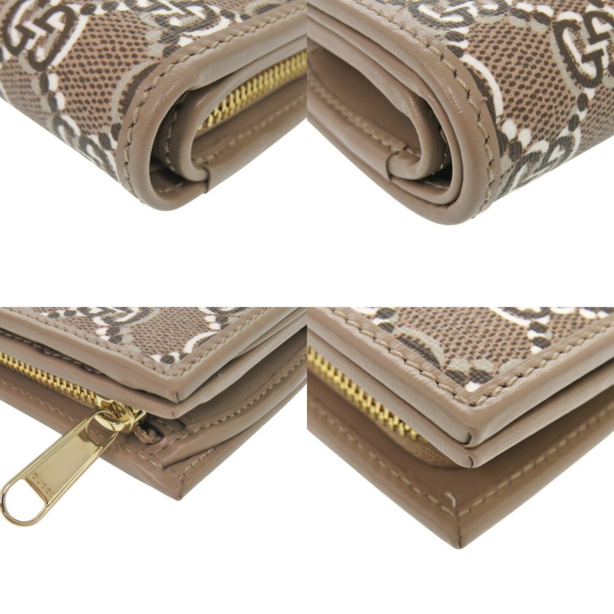 Gucci Brown Leather Wallet (Bi-Fold) (Pre-Owned)