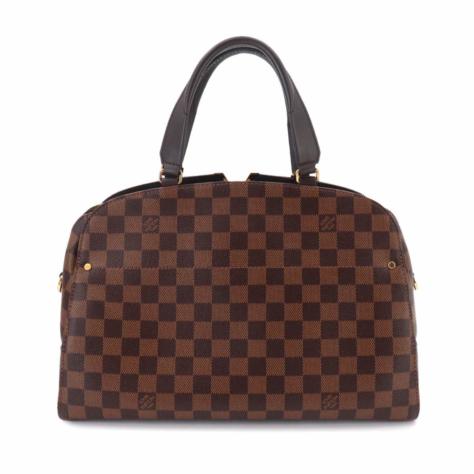 Louis Vuitton Ebene Damier Canvas Handbag Shoulder Bag (Pre-Owned)