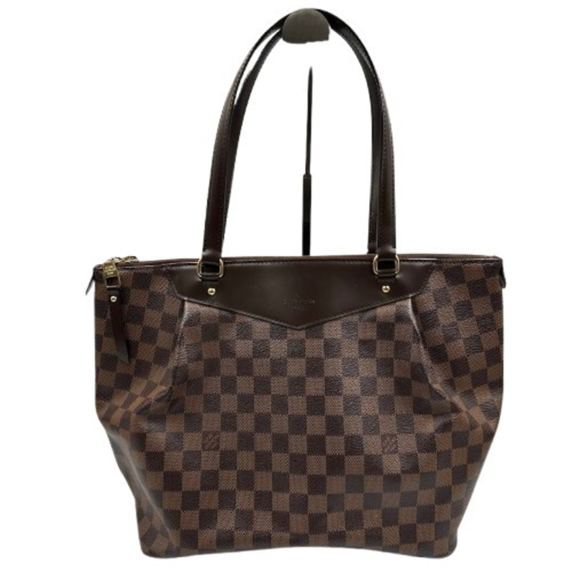Louis Vuitton Damier Brown Pvc Tote Bag (Pre-Owned)