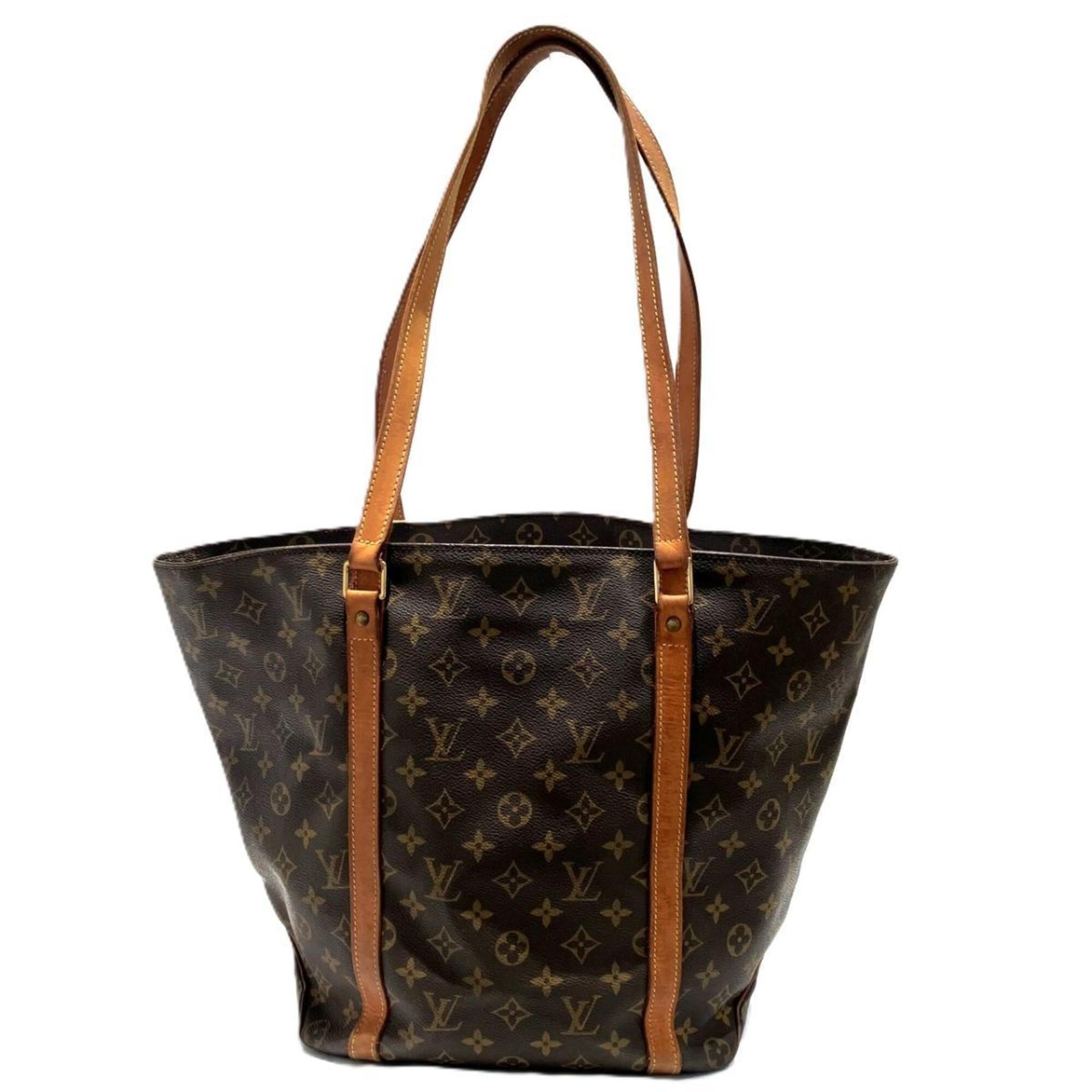 Louis Vuitton Monogram Brown Monogram Tote Bag (Pre-Owned)