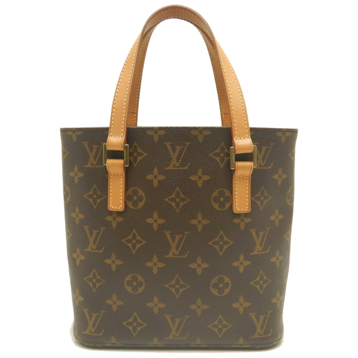 Louis Vuitton Brown Monogram Canvas Handbag (Pre-Owned)