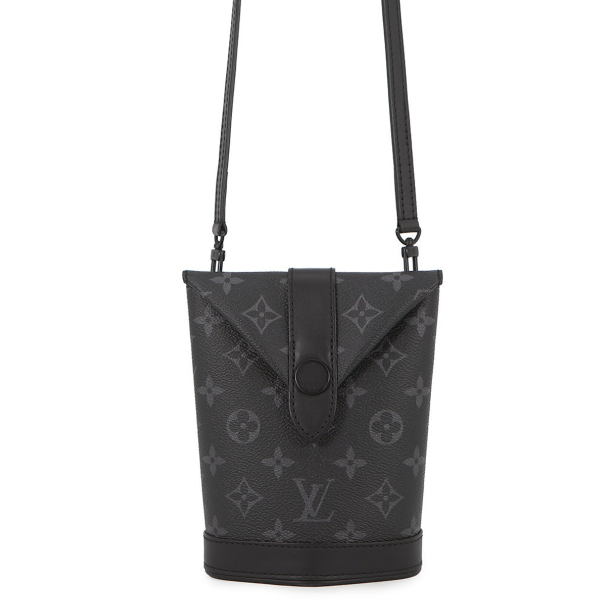 Louis Vuitton Monogram Eclipse Black Noir Monogram Eclipse Handbag Pouch Shoulder Bag (Pre-Owned)