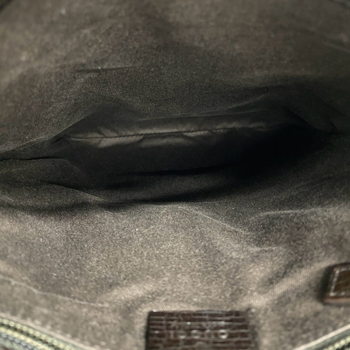Gucci Black Leather Pochette Shoulder Bag (Pre-Owned)