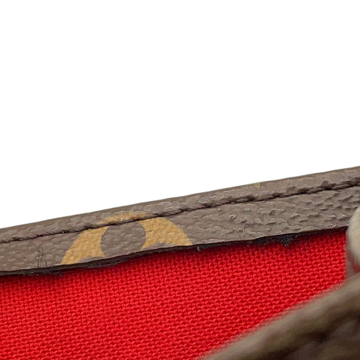 Louis Vuitton Monogram Red Color Monogram Handbag Shoulder Bag (Pre-Owned)