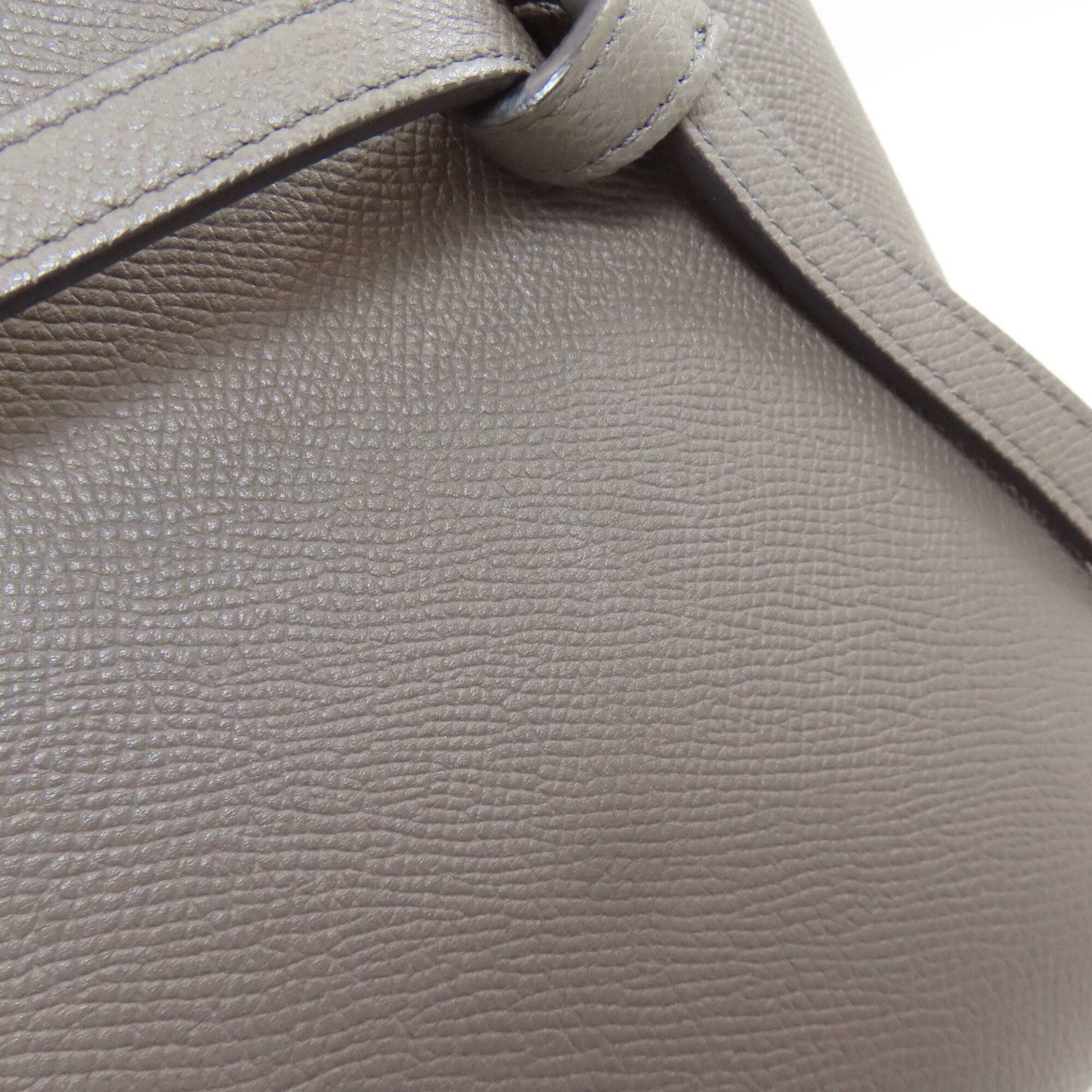 Celine Gray Leather Handbag (Pre-Owned)