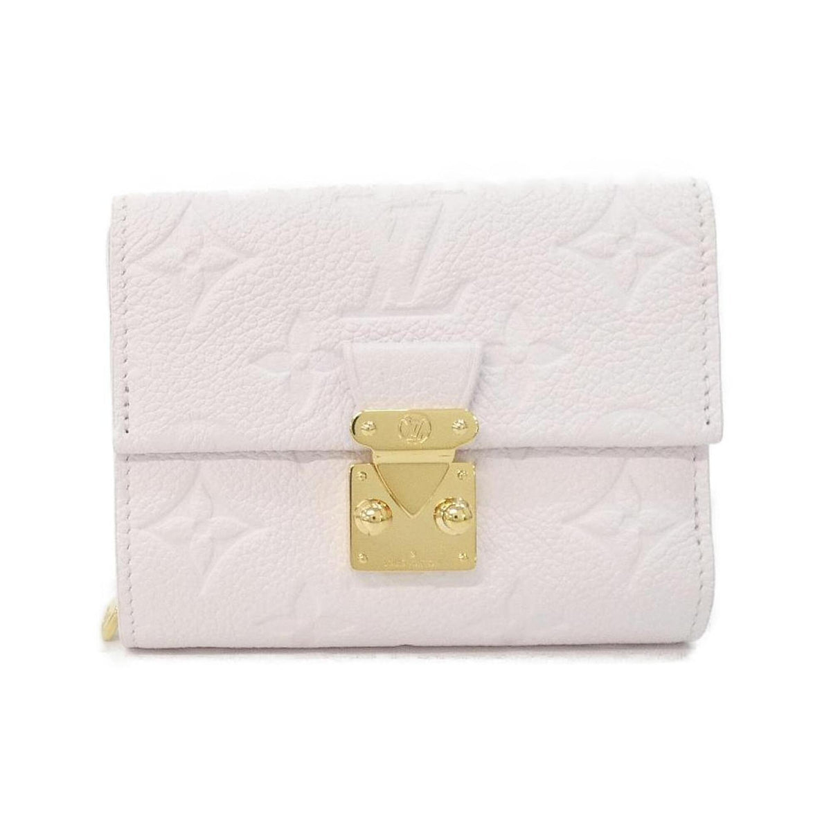 Louis Vuitton Monogram Empreinte Pink Leather Wallet (Bi-Fold) (Pre-Owned)