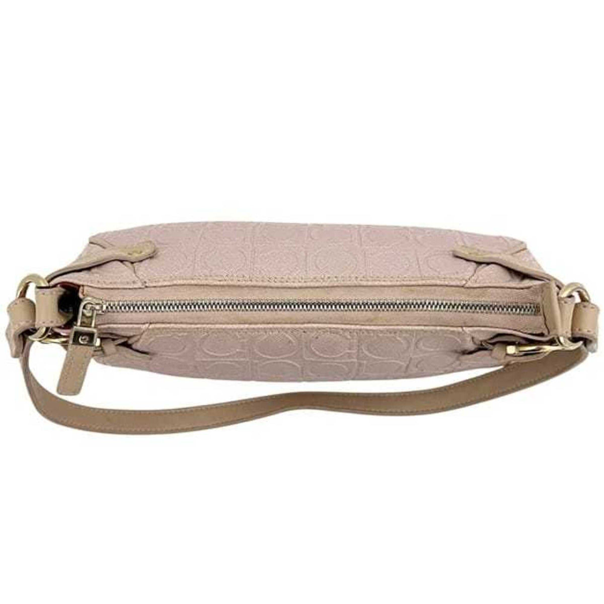 Salvatore Ferragamo Pink Leather Pouch (Pre-Owned)