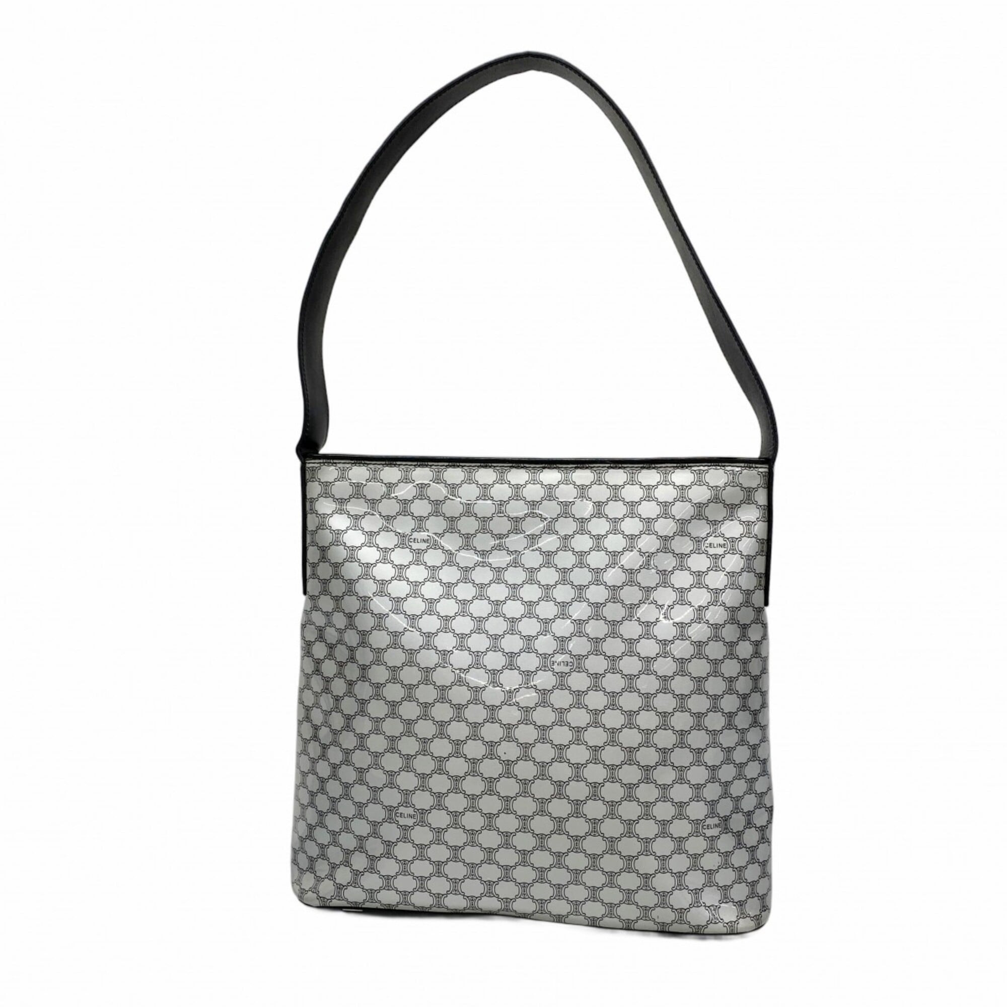 Celine Black Silver Shoulder Bag (Pre-Owned)