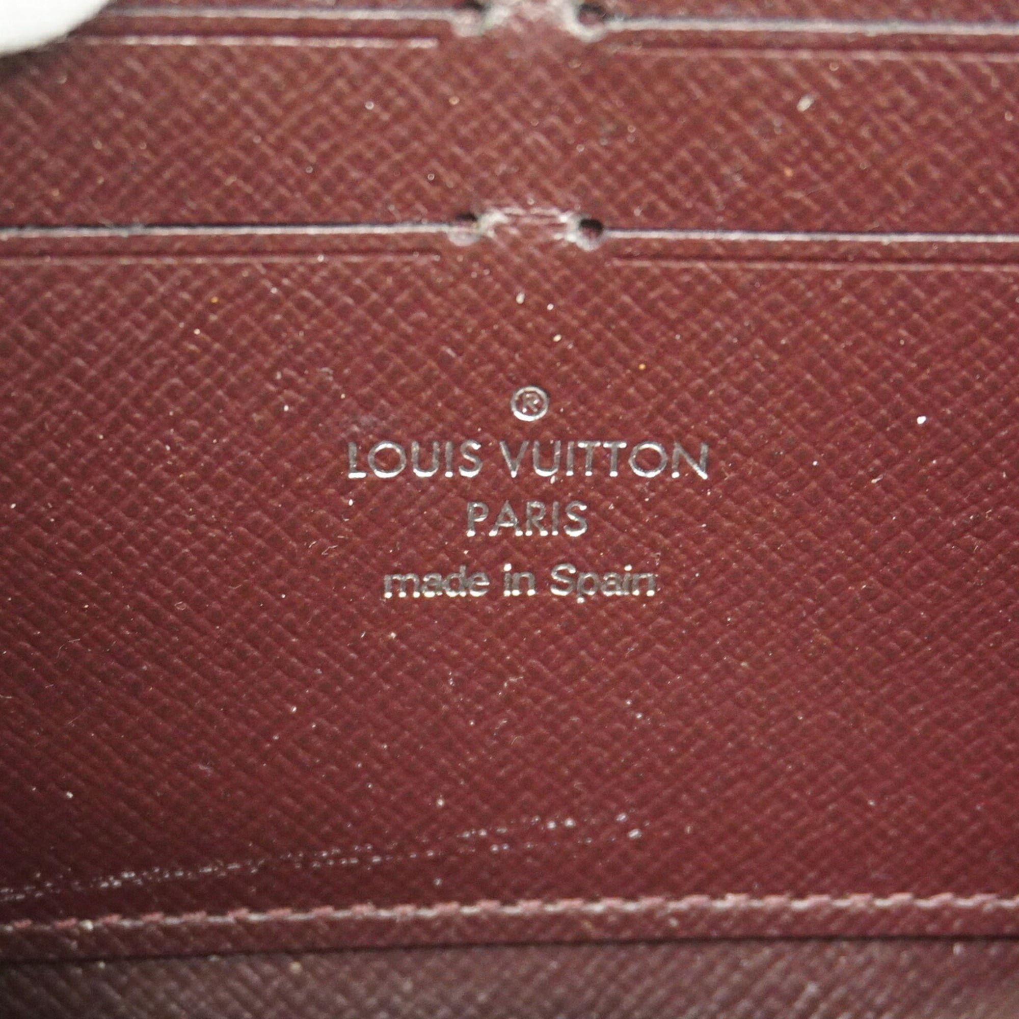 Louis Vuitton Green Long Wallet (Bi-Fold) (Pre-Owned)