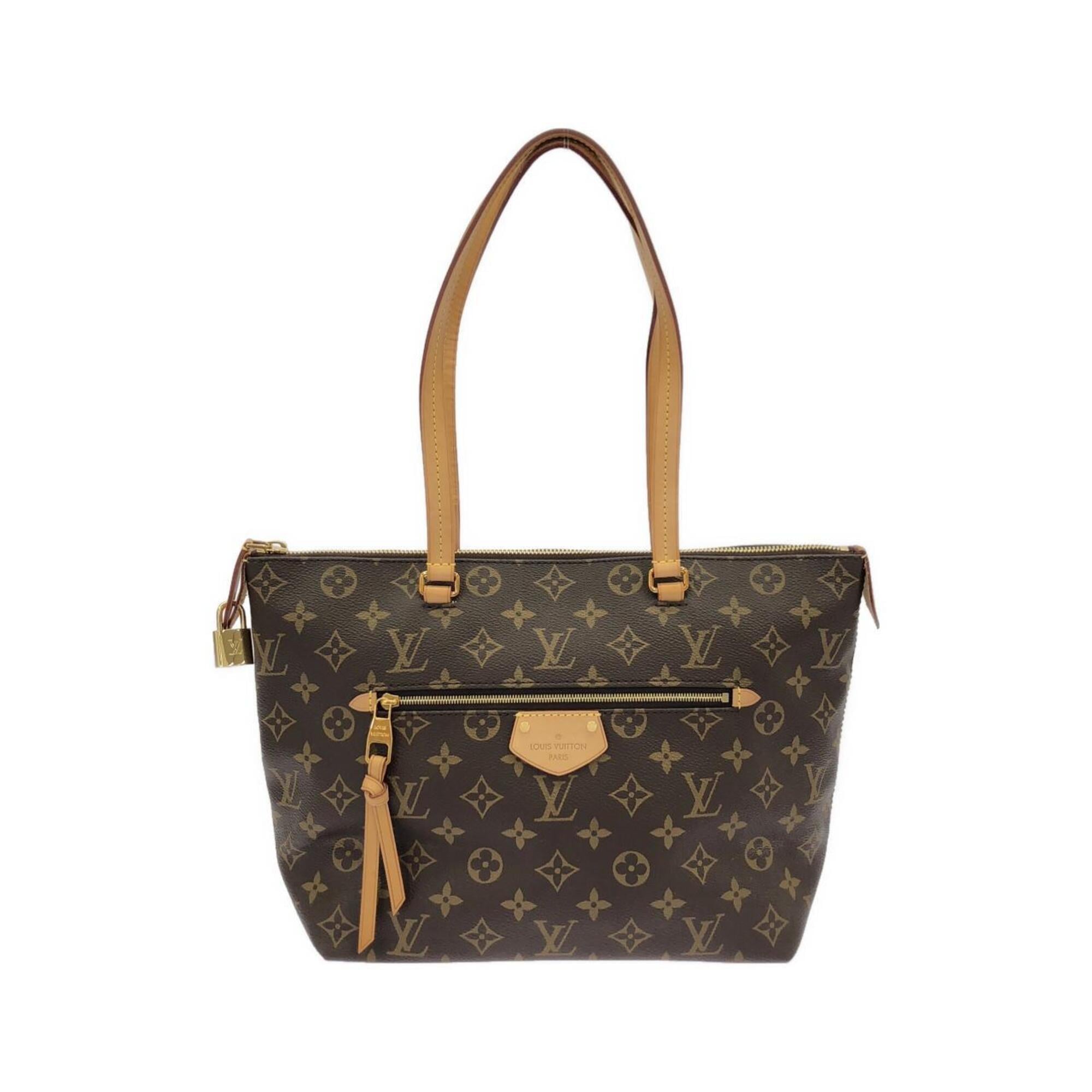 Louis Vuitton Brown Coated Canvas Handbag (Pre-Owned)