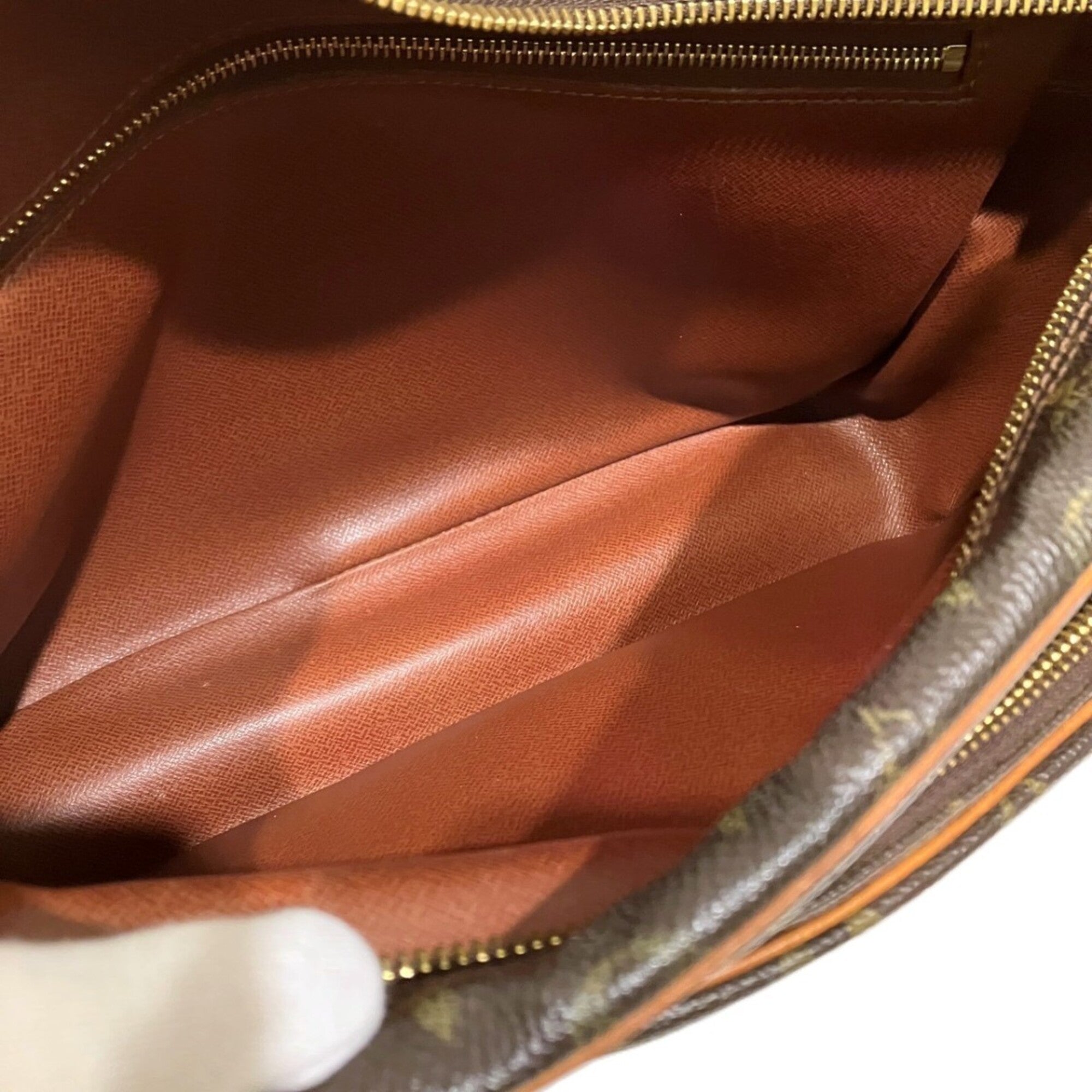 Louis Vuitton Brown Galle Monogram Monogram Shoulder Bag (Pre-Owned)